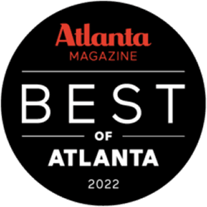 The badge for the 2022 Best of Atlanta: Atlanta Magazine Award.
