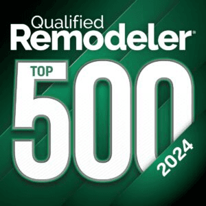 The badge for the Qualified Remodeler 2024 TOP 500 Annual List.