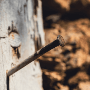 Nail on Wood