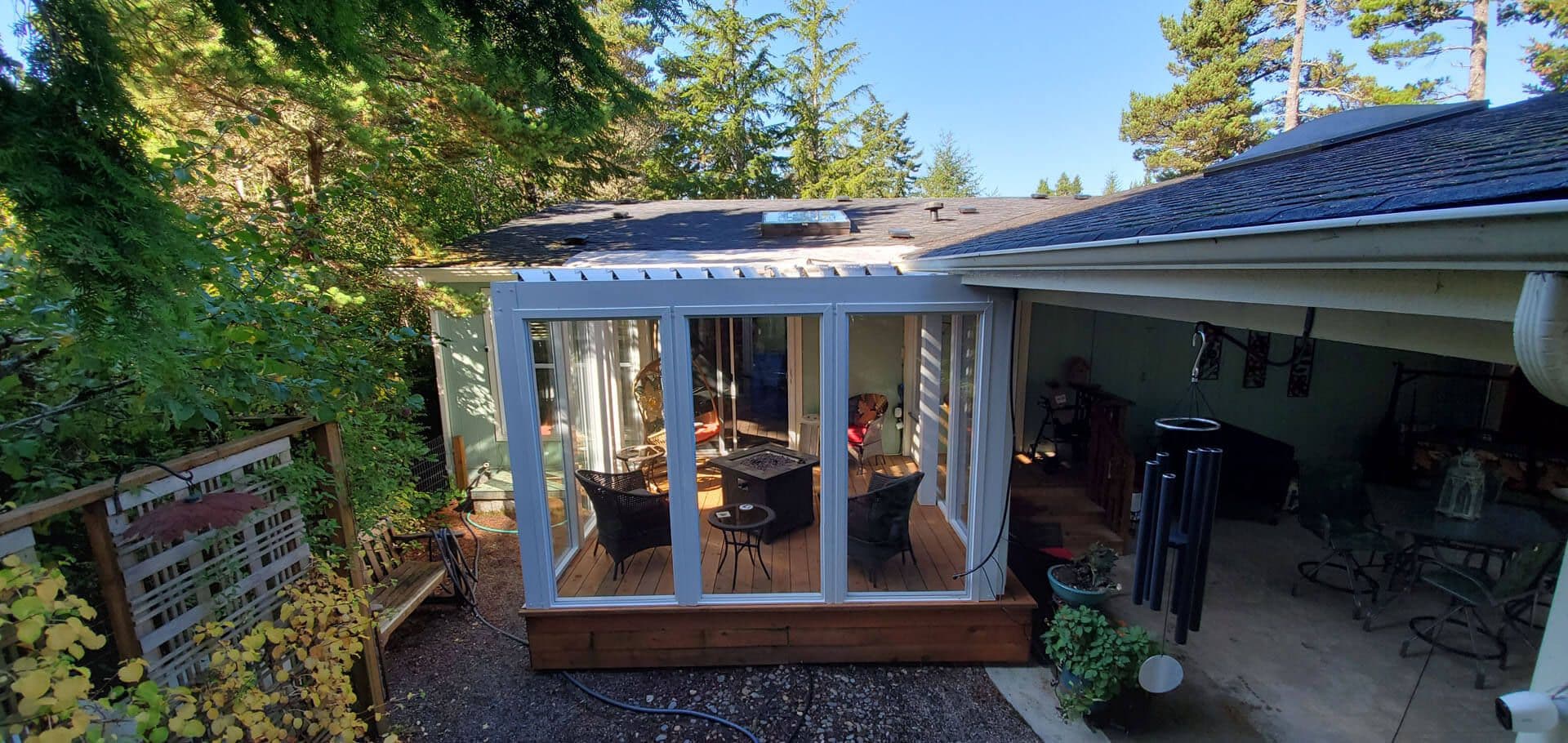 A new StruXure pergola by Outback Deck.