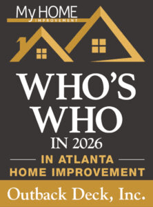 A badge for the Who’s Who 2026 Award from My Home Improvement Magazine.
